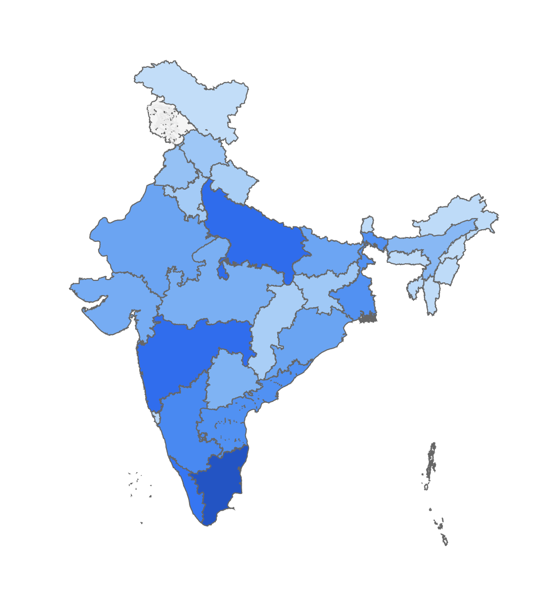 Map displaying reach of hypercredit